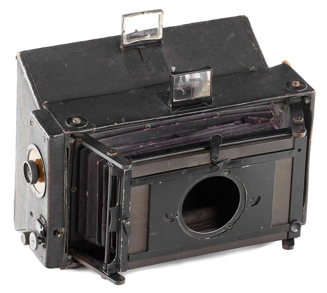 Oskar Barnack's Minimum Palmos plate camera.