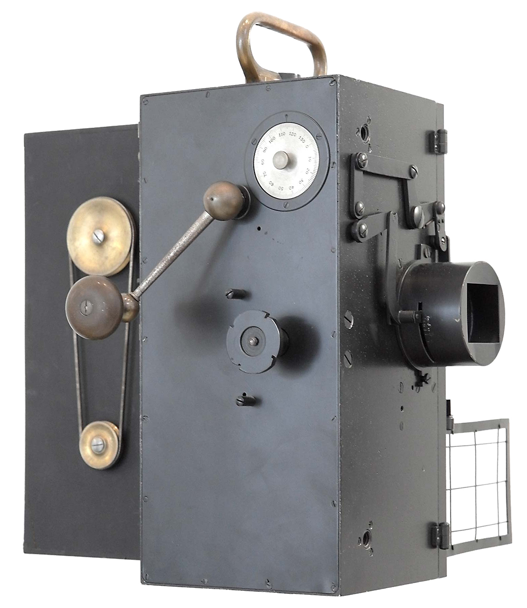 The Leitz motion picture camera designed by Oskar Barnack.
